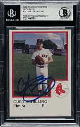 Signed 1986 Procards #20 Curt Schilling - Beckett- Pre-Rookie!