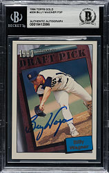 Signed 1994 Topps Gold #209 Billy Wagner - Beckett