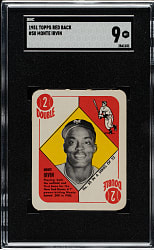 1951 Topps Red Back #50 Monte Irvin SGC MINT 9