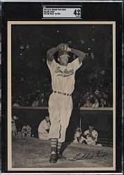 1949 Cleveland Indians Picture Pack-Action Satchel Paige SGC VG/EX 4