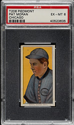 1909-1911 T206 White Border Pat Moran PSA EX-MT 6