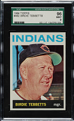 1964 Topps #462 Birdie Tebbetts SGC MINT 96