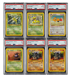 1999 Pokemon Jungle PSA-Graded Collection (6)