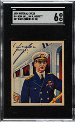 1933-1934 R136 National Chicle "Sky Birds" #44 Admiral William A. Moffett SGC EX/NM 6