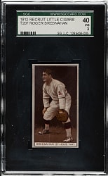 1912 T207 Brown Background Roger Bresnahan SGC VG 40
