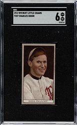 1912 T207 Brown Background Charles Dooin SGC EX/NM 6