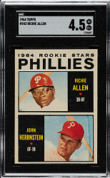 1964 Topps #243 Richie Allen Rookie SGC VG/EX+ 4.5