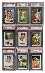 1951 Bowman PSA NM-MT 8 Collection (9)