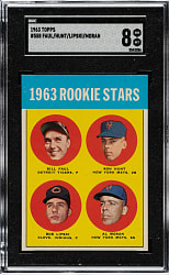 1963 Topps #558 Ron Hunt Rookie SGC NM/MT 8