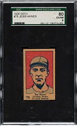 1928 W513 #78 Jess Haines SGC EX/NM 80