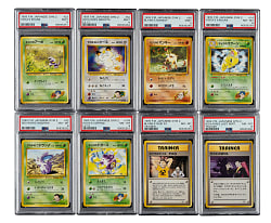 1999 Pokemon Japanese Gym 2 PSA-Graded Collection (8)