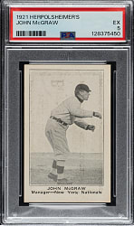1921 Herpolsheimer's Clothing John McGraw PSA EX 5 - 1 of 1 - Highest Graded!