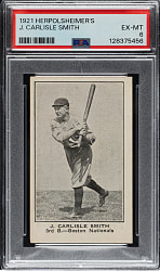 1921 Herpolsheimer's Clothing J. Carlisle Smith PSA EX-MT 6 - 1 of 1 - Highest Graded!