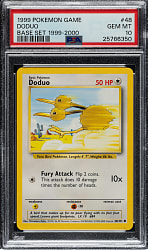 1999 Pokemon Base Set #48 Doduo PSA GEM MINT 10