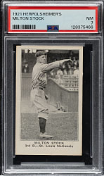 1921 Herpolsheimer's Clothing Milton Stock PSA NM 7 - 1 of 1 - Highest Graded!