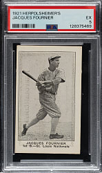 1921 Herpolsheimer's Clothing Jack Fournier PSA EX 5