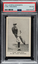 1921 Herpolsheimer's Clothing Carl Weilman PSA VG-EX 4 - 1 of 1 - Highest Graded!