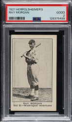 1921 Herpolsheimer's Clothing Ray Morgan PSA GOOD 2 - 1 of 1 - Highest Graded!