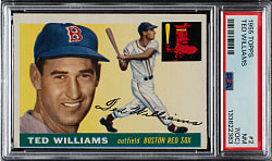 1955 Topps #2 Ted Williams PSA NM 7 (OC)