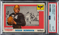 1955 Topps All-American Football #6 Niles Kinnick PSA NM-MT 8