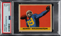 1949 Leaf Football #95 Kenny Washington PSA EX+ 5.5