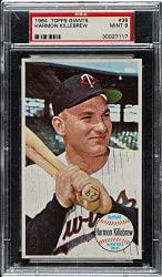 1964 Giants Topps #38 Harmon Killebrew PSA MINT 9
