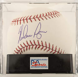 Nolan Ryan Single-Signed Baseball PSA/DNA GEM MINT 10