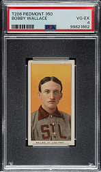 1909-1911 T206 White Border Bobby Wallace PSA VG-EX 4