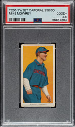 1909-1911 T206 White Border Mike Mowrey PSA GOOD+ 2.5