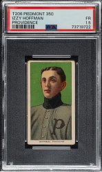 1909-1911 T206 White Border Izzy Hoffman PSA FAIR 1.5