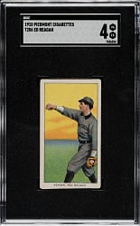 1909-1911 T206 White Border Ed Reagan Southern Leaguer SGC VG/EX 4
