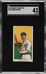 1909-1911 T206 White Border George Hunter SGC VG/EX 4