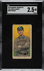 1909-1911 T206 White Border Howie Camnitz Arms Folded SGC GOOD+ 2.5
