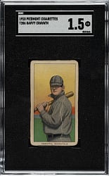 1909-1911 T206 White Border Gavvy Cravath SGC FAIR 1.5