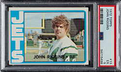 1972 Topps Football #13 John Riggins Rookie PSA EX 5
