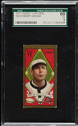 1911 T205 Gold Border Bob Groom SGC EX 60