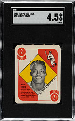 1951 Topps Red Backs #50 Monte Irvin SGC VG/EX+ 4.5