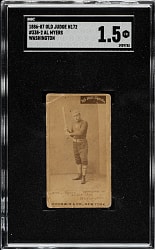 1887 N172 Old Judge Al Myers SGC FAIR 1.5