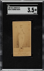 1889 N172 Old Judge George Keefe SGC VG+ 3.5