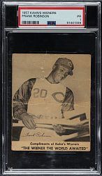 1957 Kahn's Wieners Frank Robinson PSA POOR 1