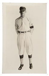 Circa 1920s Walter Johnson Real-Photo Postcard