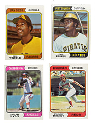 1974 Topps Complete Set (660) Plus Traded Series (44) and Team Checklists (24)