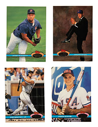 1991 to 1993 Topps Stadium Club Complete and Near-Complete Set Collection (4 Sets, 2,455 Cards)