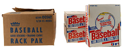 1988 Fleer Original Unopened Rack Case (3 Boxes, 72 Packs)