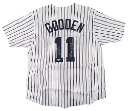 Dwight Gooden Signed New York Mets Jersey with "No Hitter 5-14-96" Inscription - PSA/DNA