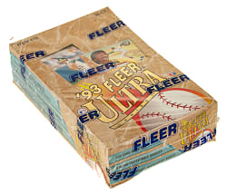 1993 Fleer Ultra First Series Factory Sealed Unopened Hobby Box (36 Packs)