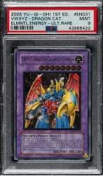 2005 Yu-Gi-Oh! Elemental Energy 1st Edition #EN031 VWXYZ Dragon Catapult Cannon Ultimate Rare PSA MINT 9