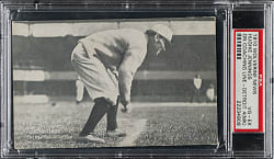 1910 Wolverine News Hughie Jennings Bending PSA VG-EX 4 (MK)