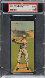 1911 T201 Mecca Double Folder Ed Walsh/Payne PSA GOOD 2