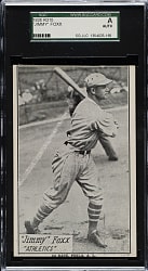 1928 R315 "Portraits and Action" Jimmy Foxx SGC Authentic